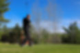 Man Swinging at The Pines