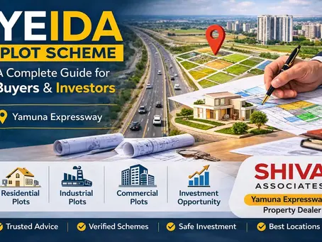 YEIDA Plot Scheme Explained – Shiva Associates Yamuna Expressway Property Dealer