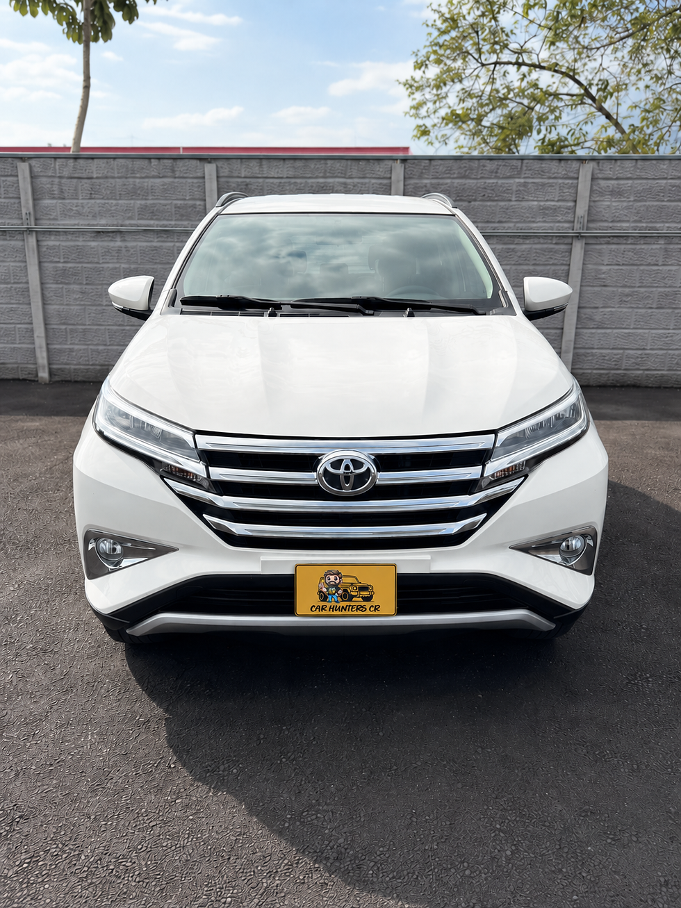 2026 Toyota Rush G white SUV front view - used car for sale in Costa Rica