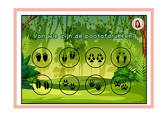 pootafdrukken zoeken