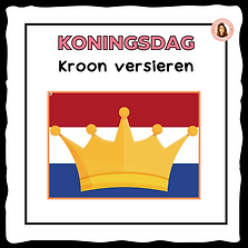 versier de kroon koningsdag