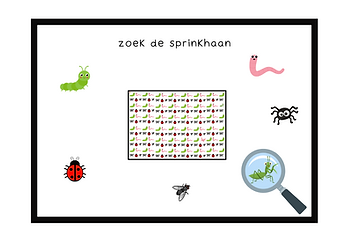 zoek de spinkhaan