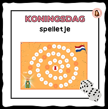 bordspel koningsdag