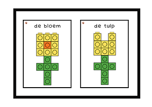 bouwkaarten linking cubes