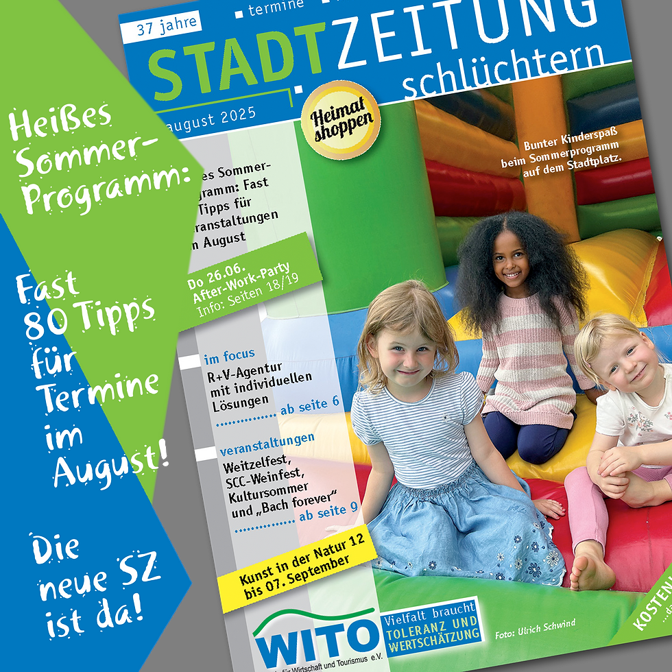 Stadtzeitung August 2025