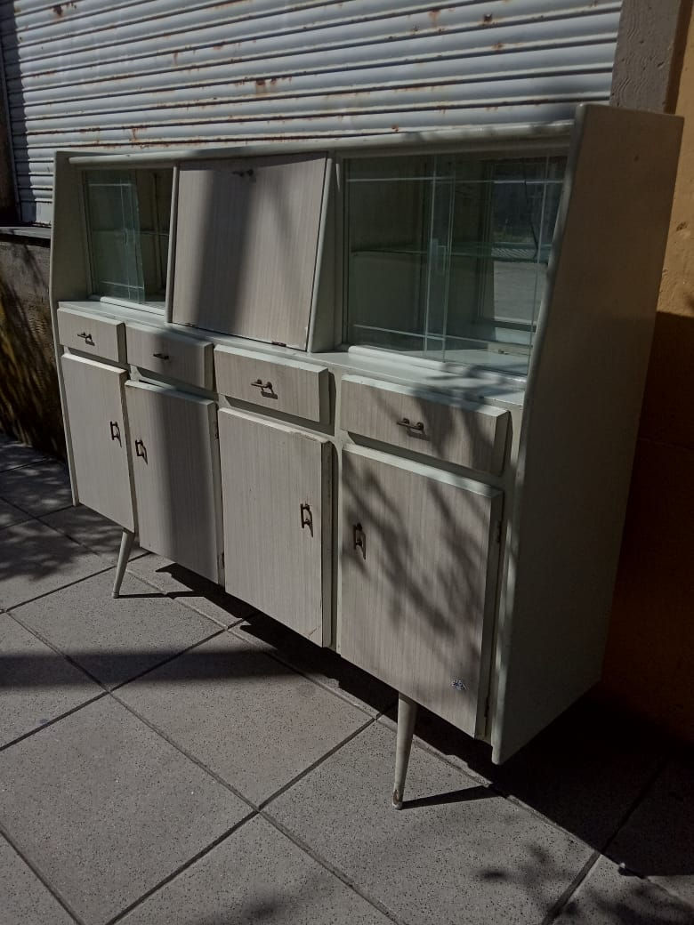 Miniatura: Aparador Estilo Americano Retro Vintage A Restaurar