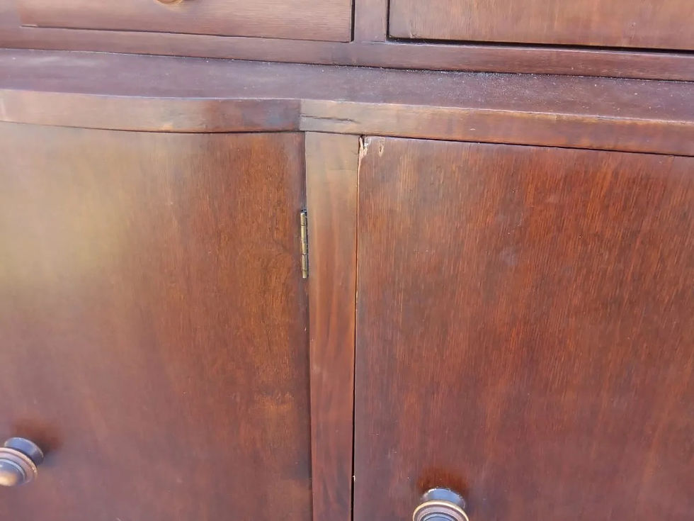 Miniatura: Antiguo Aparador Estilo Art Deco De Madera Excelente Estado