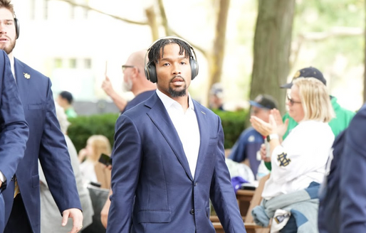 A Familiar Face: Chris Tyree's Notre Dame Homecoming