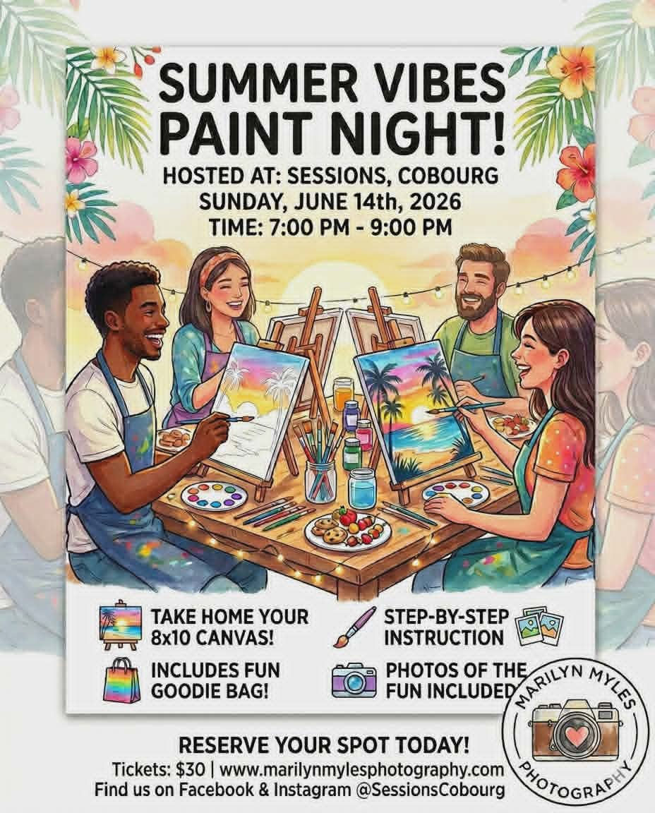 SESSIONS Paint Night June 14th