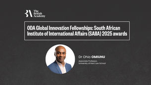 The African Paradiplomacy Network (APN) is pleased to note that Dr Ohiocheoya Omiunu, Co-Founder of the Network and Associate Professor of International Economic Law at the University of Kent, has been awarded a British Academy ODA Global Innovation Fellowship (2025–2026).
