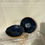 Thumbnail: Cobalt Pinched Shallow Bowl