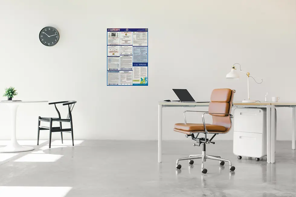 Thumbnail: All-in-One Labor Law Poster in office and workplace setting 2