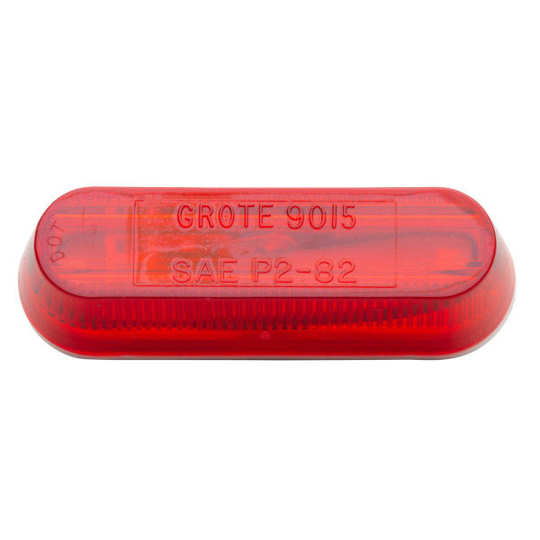 Grote Part 45252 Red Thin-Line Single-Bulb Clearance Marker Light