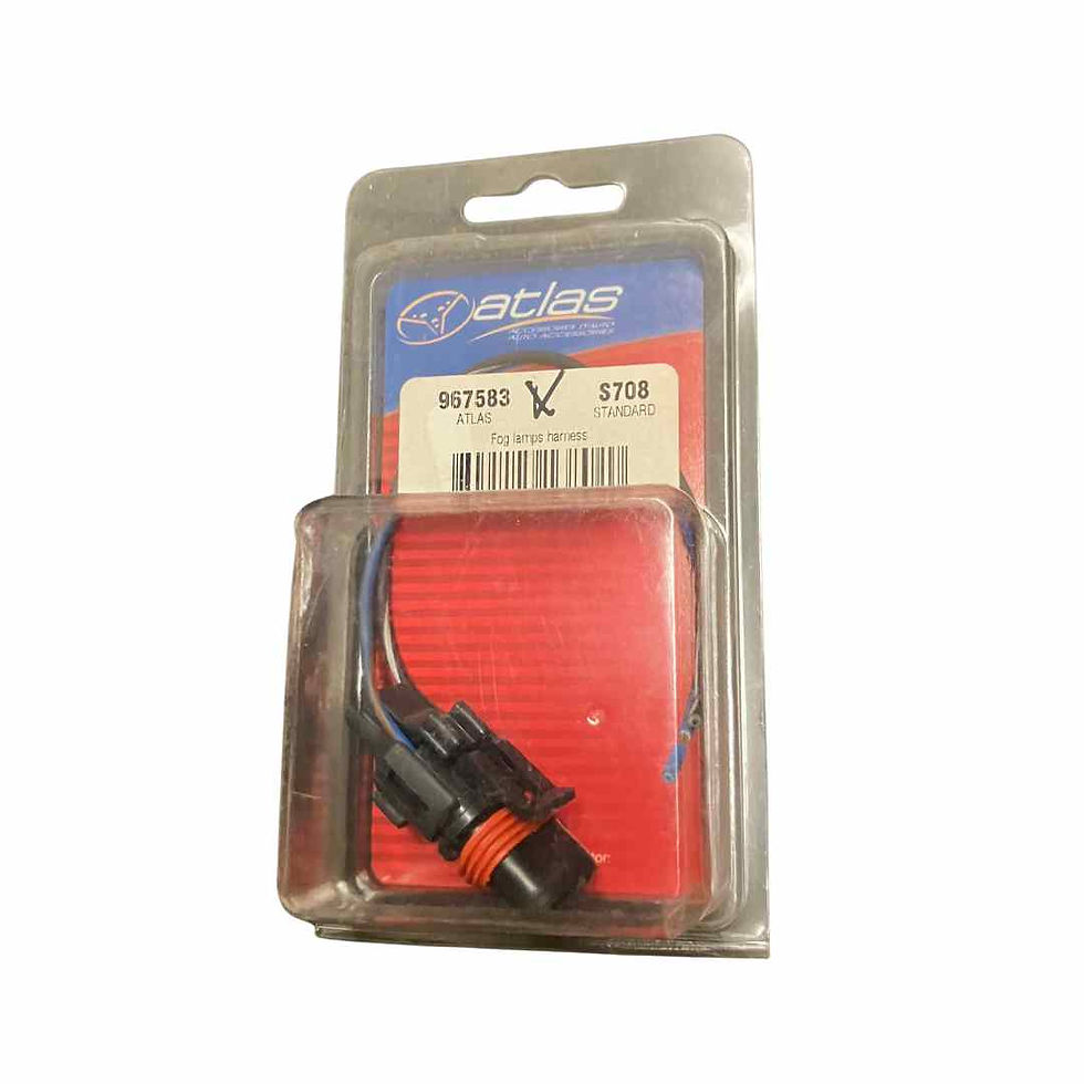 Atlas Part 967583 Pigtail Socket Connector for Fog Lamps