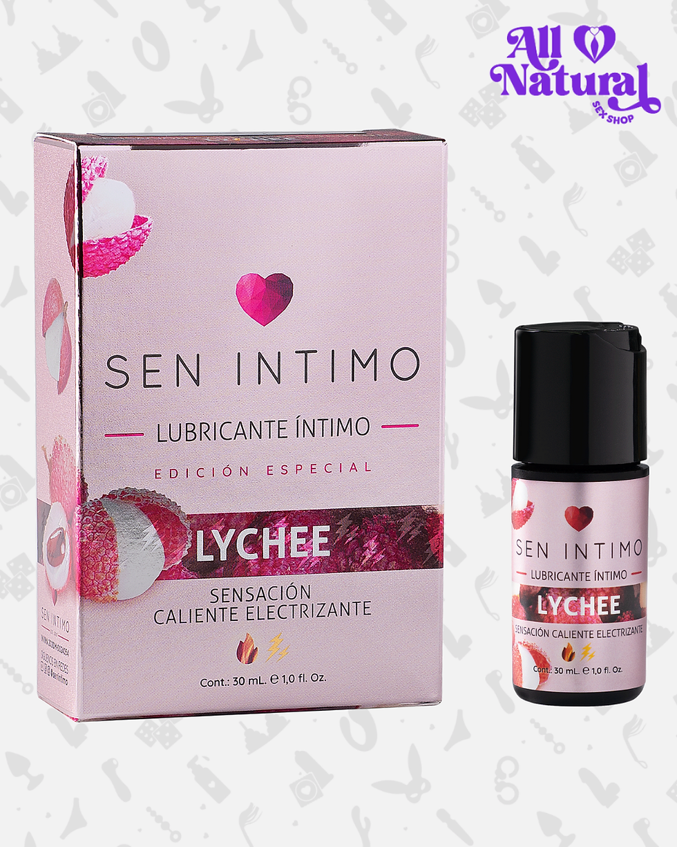LUBRICANTE CALIENTE ELECTRIZANTE LYCHEE SEN INTIMO 30ML