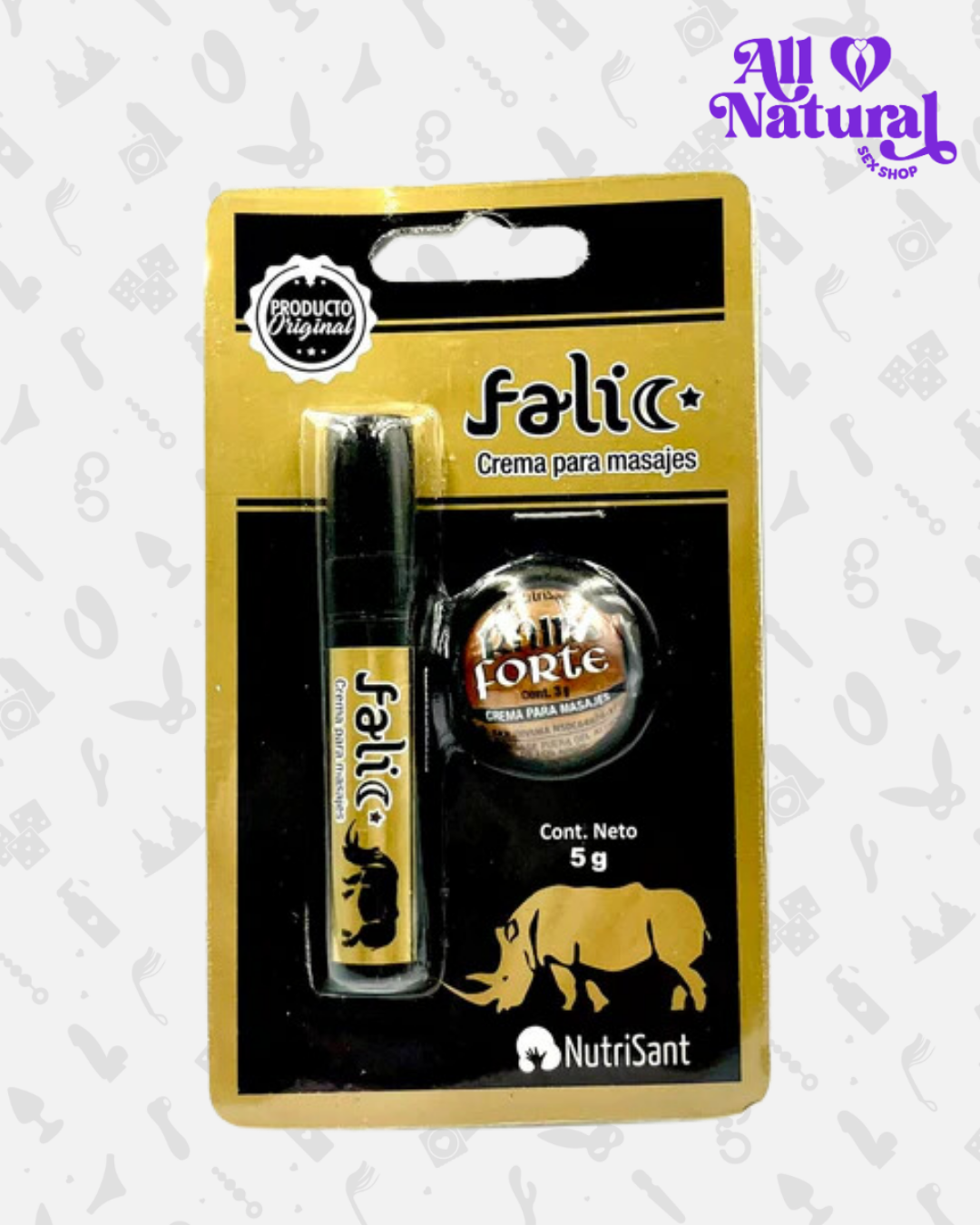 RETARDANTE SPRAY RHINO FALIC 5G