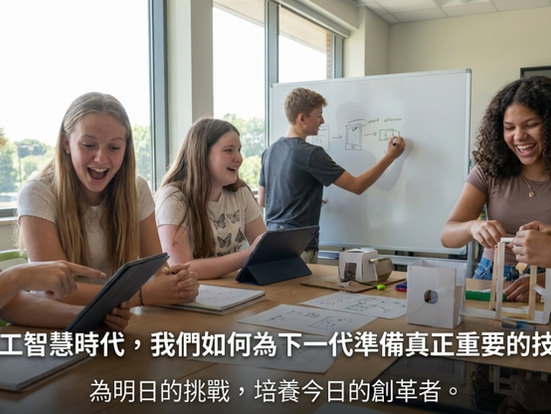 孩子只會讀書、考試，能解決「未來的真實問題」嗎?