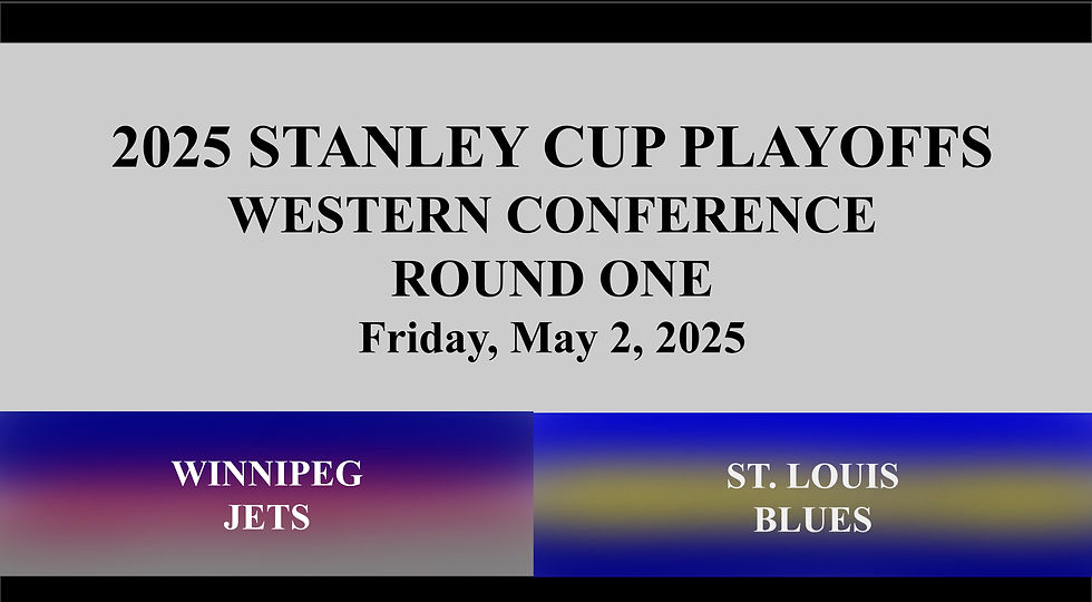5/2/25 Western Conference Stanley Cup Playoffs Game Recap