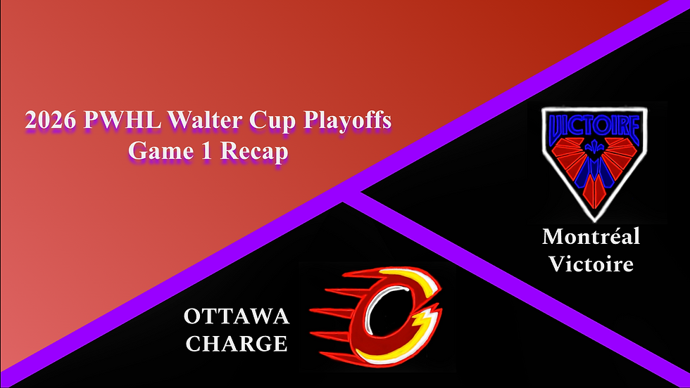Montréal Victoire Win Game 1 of the Finals (2026)