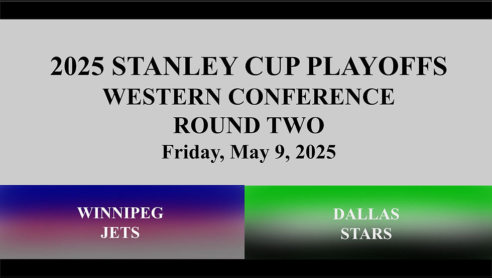 The Winnipeg Jets Shut Out the Dallas Stars and Tie the Series in the Second Round of the 2025 Stanley Cup Playoffs