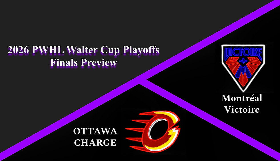 Ottawa Charge vs. Montréal Victoire 2026 PWHL Walter Cup Finals Game Preview