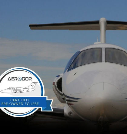AEROCOR Announces Pre-Owned Eclipse Certified Aircraft Program