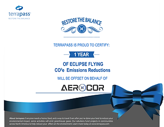 AEROCOR Announces Launch of Carbon Offset Program