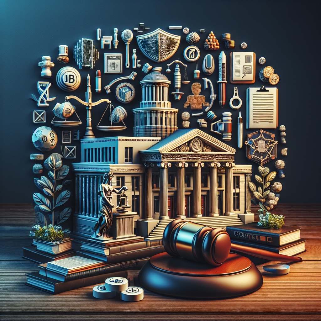 A gavel representing justice