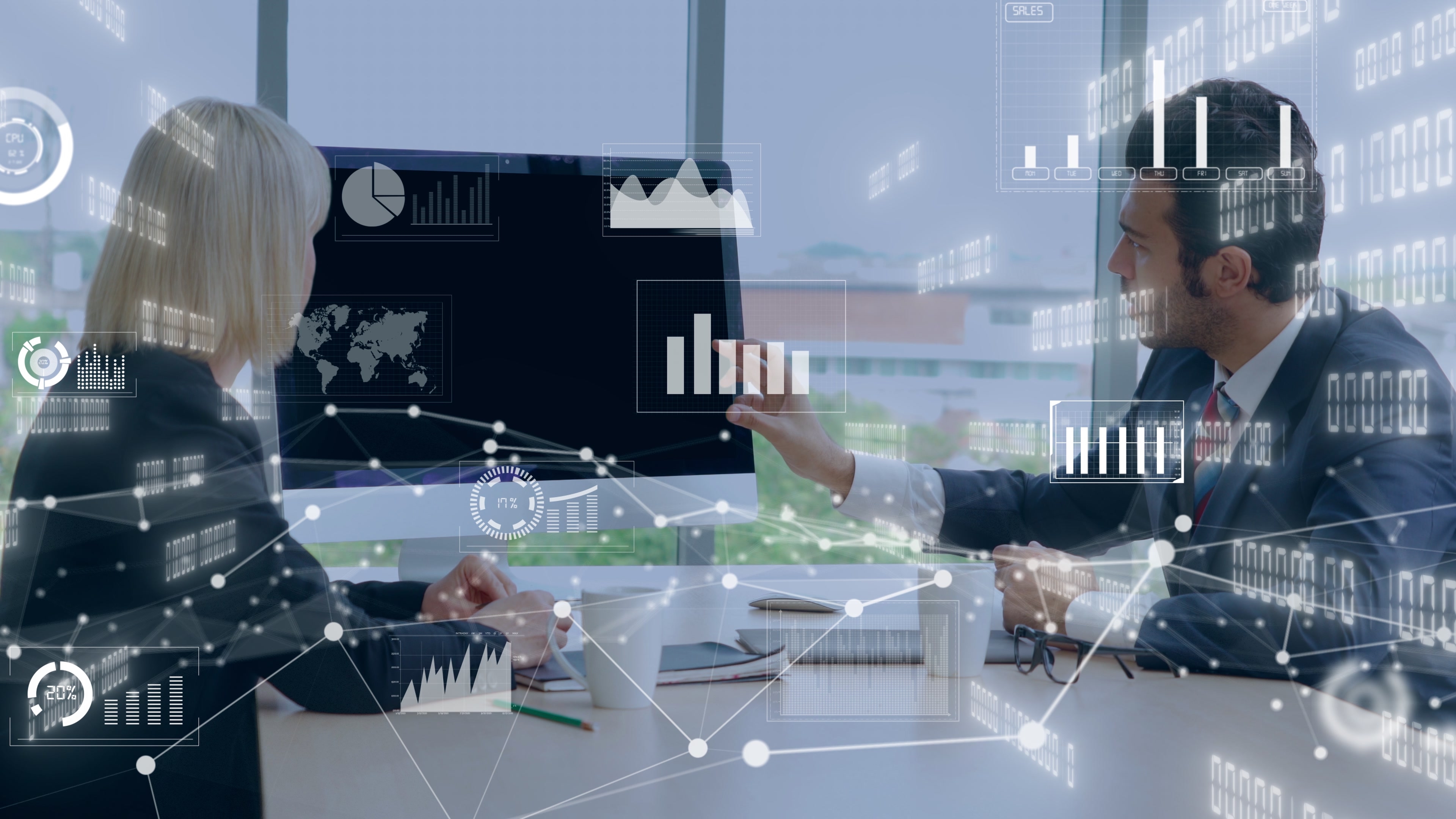 Discussing architecture considerations for cloud-based custom enterprise software development with data overlays