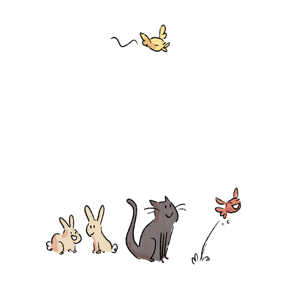 iIlustration des animaux de l'entreprise Pattes des Cimes