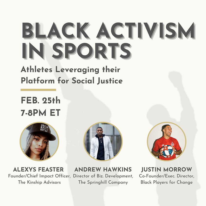 Black Activism in Sports Panel