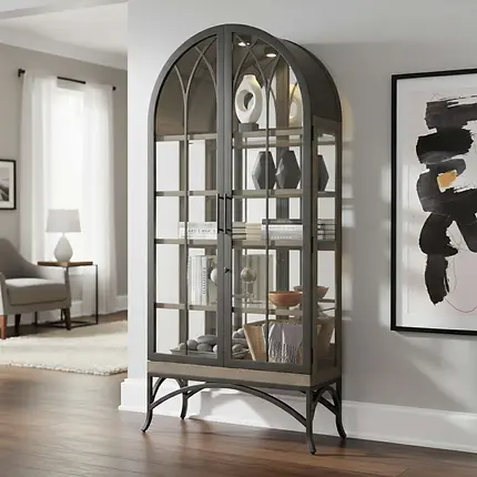 howard miller decorative curio cabinet