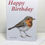 Thumbnail: The Robin Greeting Cards (5 x 7in): Happy Birthday or Plain