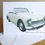 Thumbnail: Austin Healey Sprite Mk2 1963 Card (5x7in): Happy Birthday, Anniversary or Plain