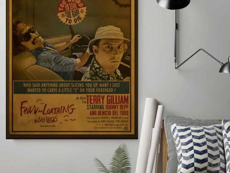 Get Now -Fear and loathing in las vegas you took too much man poster and canvas