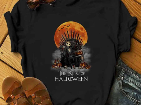 Shop -Halloween - Jack Skeleton The King Of Halloween Shirt and Hoodie