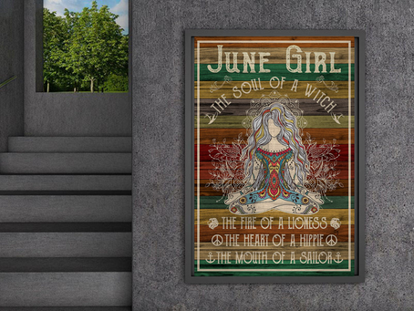 Buy -Yoga June girl the soul of a witch poster