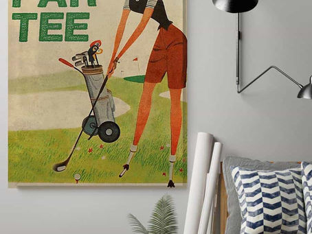 Discover Cool -Golfer Knowledge Poster And Canvas