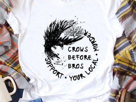 Discover Cool -Support your local murder crows before bros shirt and hoodie