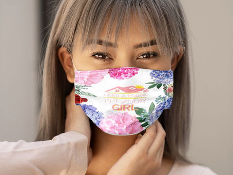 Find -Need a house i’m your girl face mask