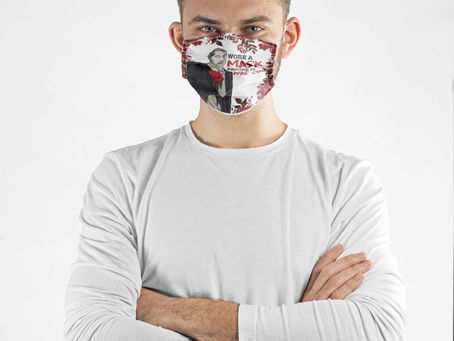 Shop -Wore A Mask Before It Was Cool face mask