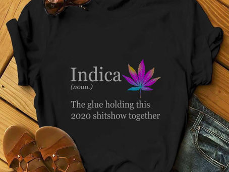 Shop -Weed indica the glue holding this 2020 shirt, Hoodie