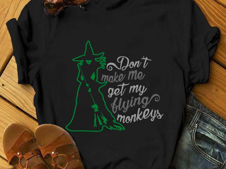 Good deal -Witch don’t make me get my flying monkeys shirt, Hoodie
