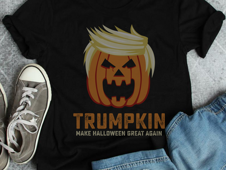 Shop -Trumpkin Make Halloween Great Again Shirt and Hoodie