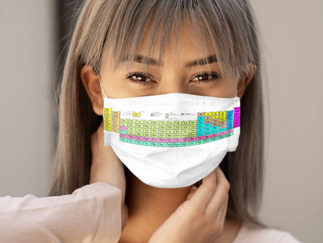 Get Now -Periodic table of elements I wear this mask periodically face mask