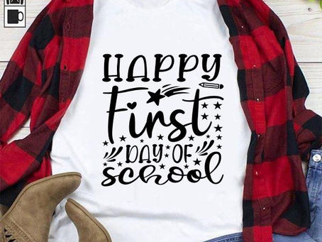 New Arrival -Happy Frist Day Of School Shirt
