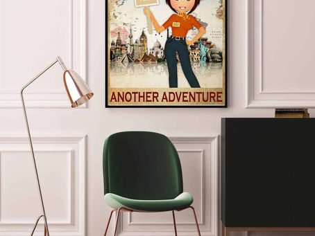 Find -It's Time For Another Adventure With Tour Guide Poster, Canvas
