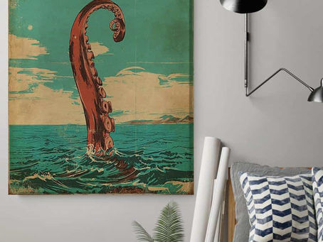 Pickup now -Hot items diver and octopus everything will kill you so choose something fun vintage pos