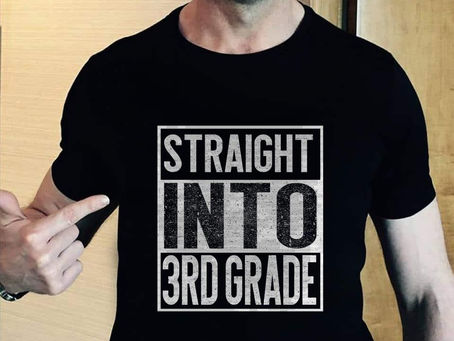 Straight Into 3Rd Grade Shirt