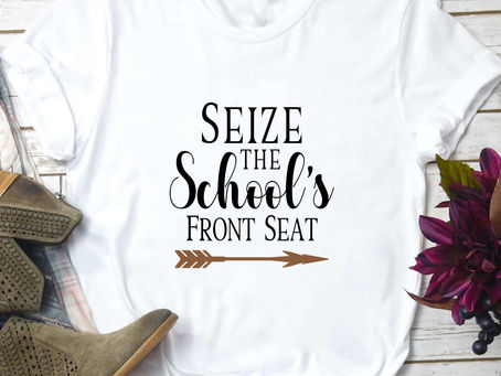 Seize The School'S Front Seat Shirt